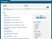 Tablet Screenshot of brunswick.jobs